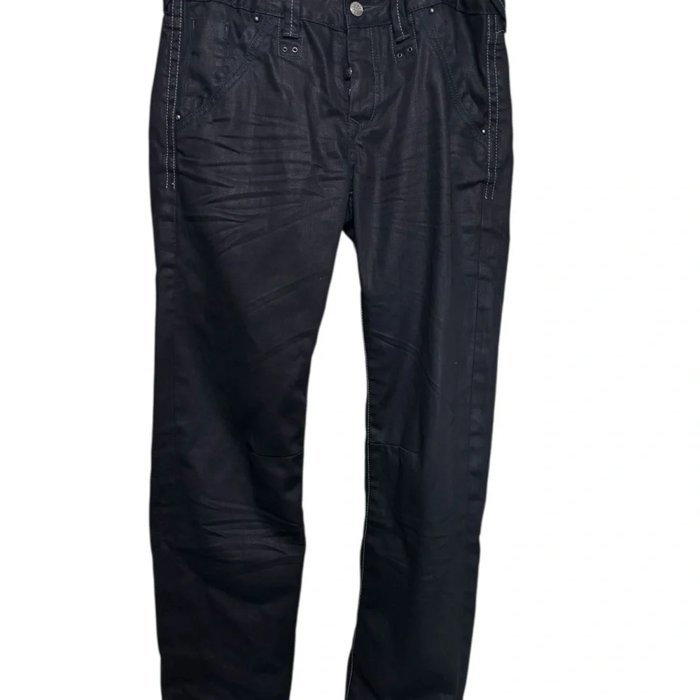 7 Diamonds Men’s Black Odyssey Straight Leg Jeans Classic Fit size 31x30